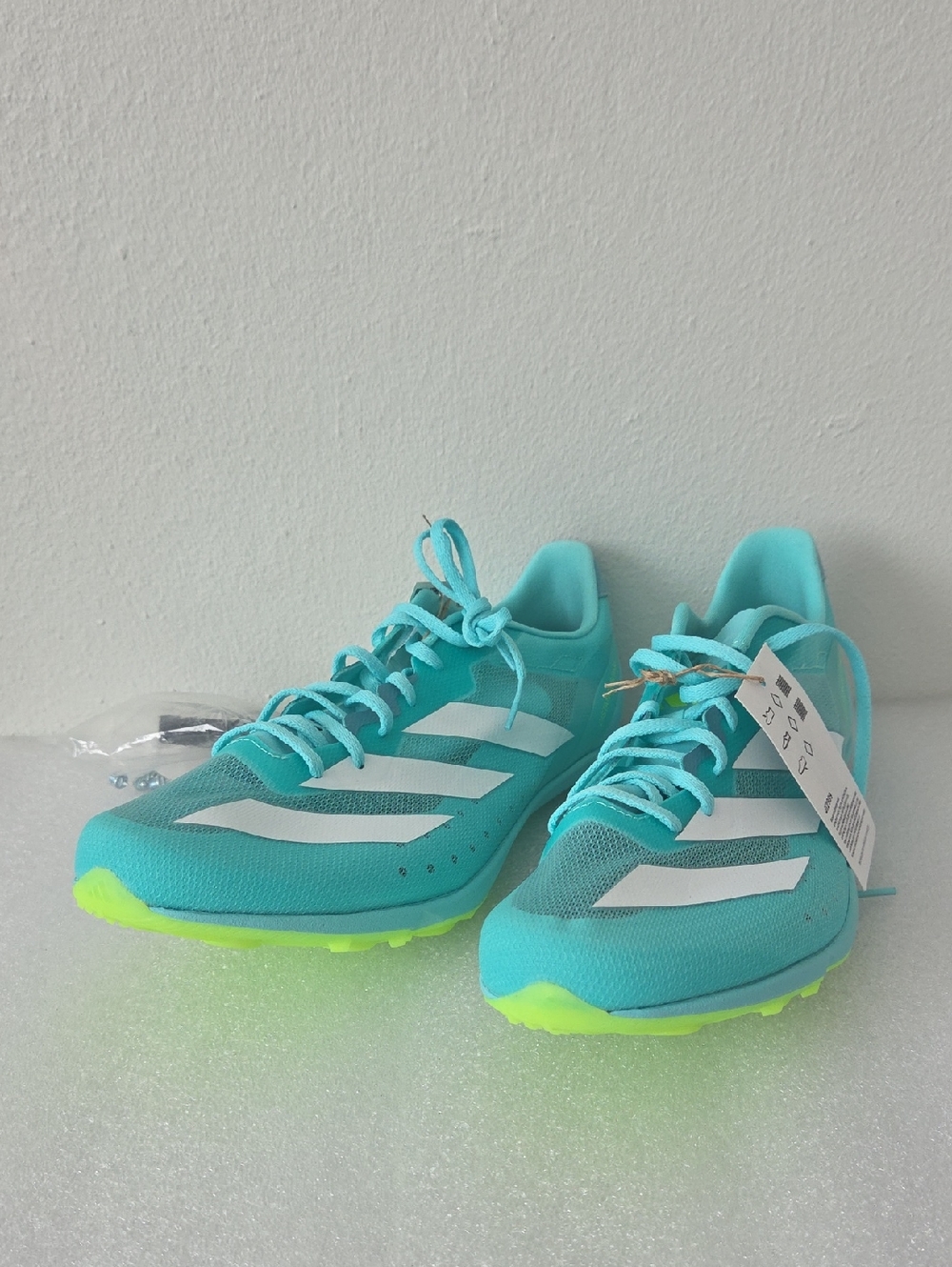 NWOB adidas Adizero Distancestar Blue Cloud JI2999 Women Track and Field Cleats - Picture 15 of 16